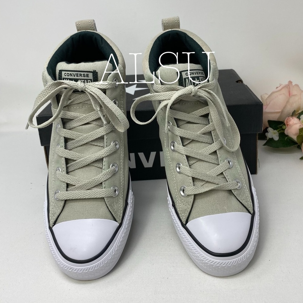 Converse Ctas Street Mid Top Light Surplus CanvasW - Picture 5 of 8